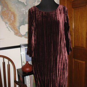 Garnet Hill velvet dress